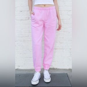 Brandy Melville Pink Rosa Sweatpants